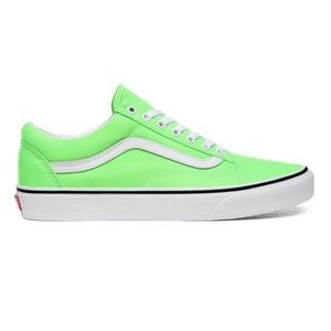 Vans Old Skool Neon Green Gecko Sneakers